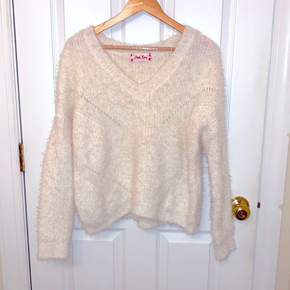 White sweater